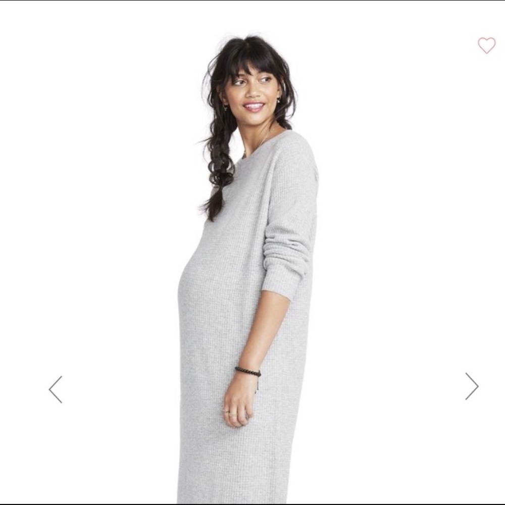 Hatch The Cozy Waffle Maternity Dress